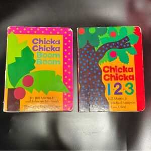 Chicka Chicka Boom Boom and Chicka Chicka 1, 2, 3 Books